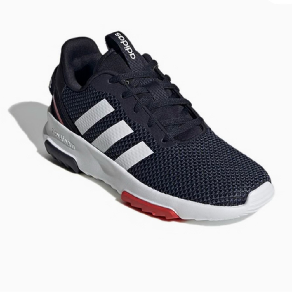 Adidas Racer Tr 2.0 Navy and White Running Shoes